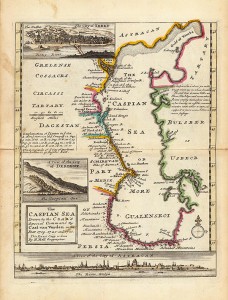 Генеральная карта Каспийского моря.1